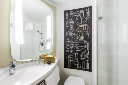 ibis Hamburg St. Pauli Badezimmer